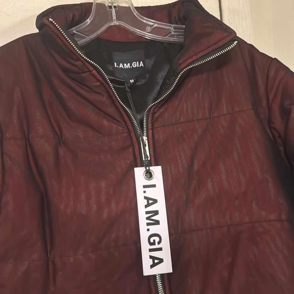 I.AM.GIA Brand new w/ tags - cropped puffy and warm cropped bomber jacket- Sz. M